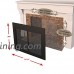 Pleasant Hearth AR-1020 Arrington Fireplace Glass Door  Black  Small - B0038OM058